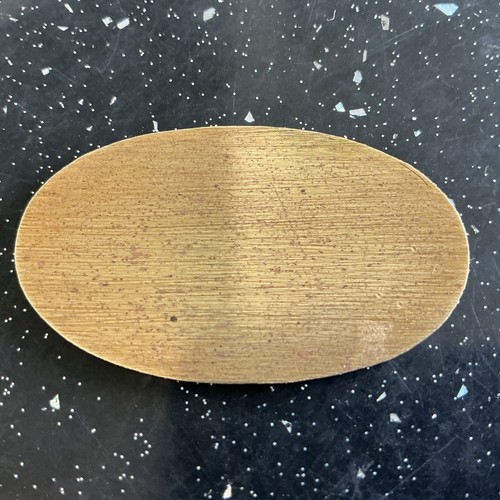 Antique brass cartouche - antique,