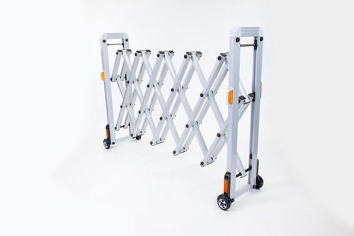 Retractable safety barrier - safety, 2m