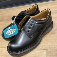 Solovair   1462 Black Smooth