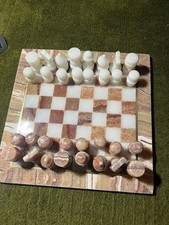 Vintage Small Marble & Onyx