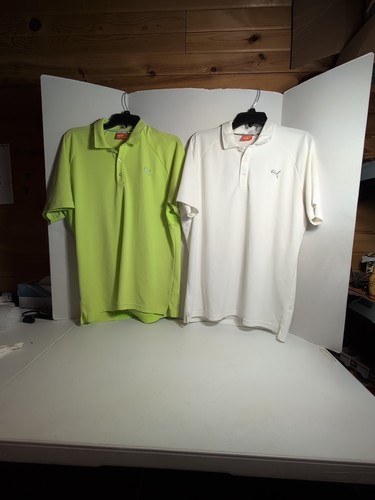Puma golf polo shirts white - polo,