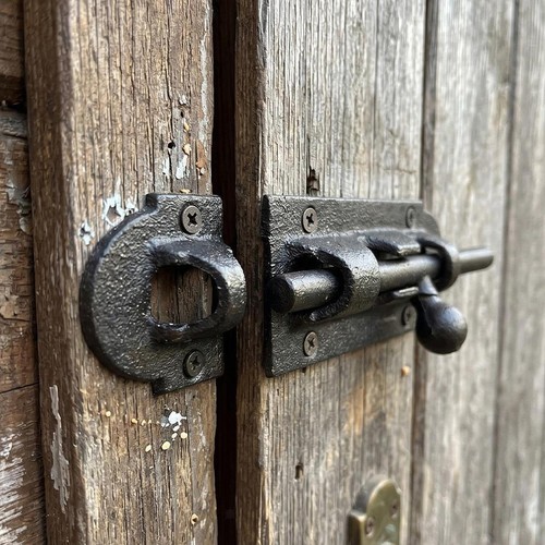 Decorative door latch iron - decorative,