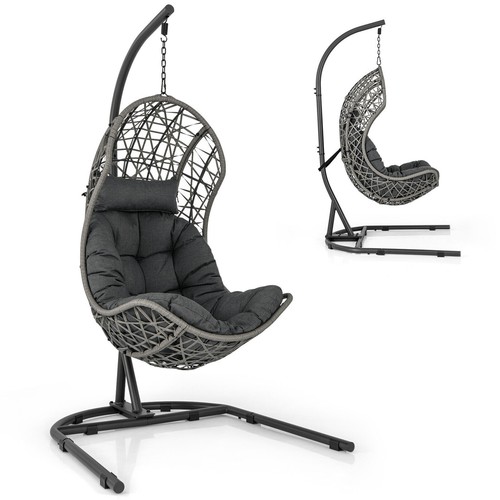 Hanging egg chair - egg, metal