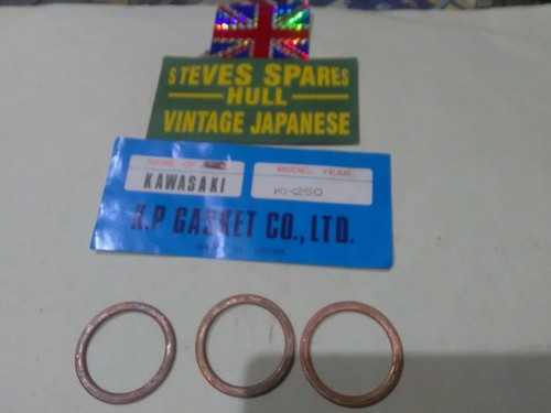 Kawasaki kh250 exhaust - kh250, gaskets