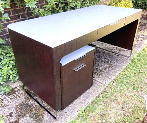 Desk with drawers - desk,