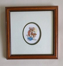 Small Wood Framed Print Mouse