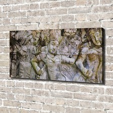 Tulup Canvas Print Wall Art 140x70 - A stone sculpture