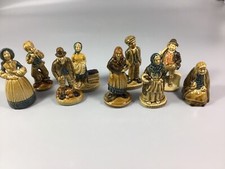 Wade Irish Figures- Complete Set Of 9 pieces In Excellent Condition