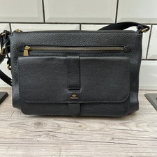FOSSIL KINLEY CROSSBODY BLACK LEATHER HANDBAG BRAND NEW!