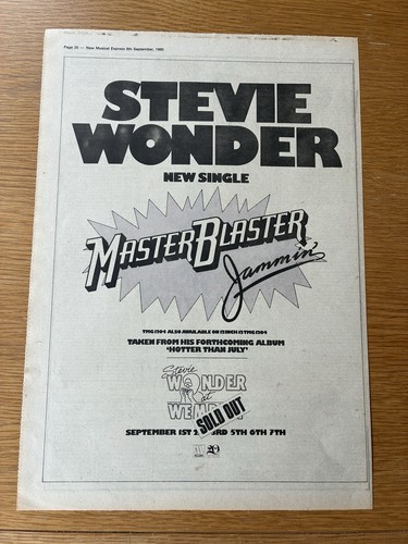 Stevie wonder master blaster - master,