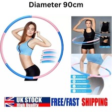 Collapsible Hula Hoop Adult Smart Hoola Abs Exercise Workout Fitness