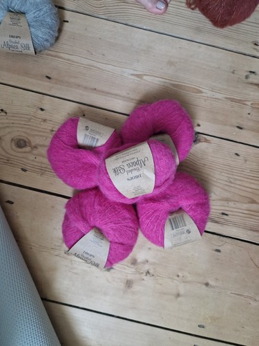 Alpaca silk hot - gr, &silk