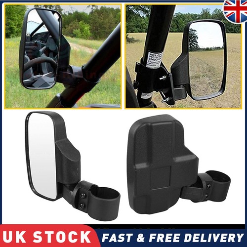 Utv rear view side mirrors - view,