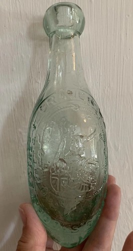 Antique torpedo bottle 1842 - torpedo,