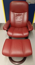 Ekornes Stressless Red Leather
