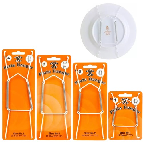 Plate wall hangers strong - wall,