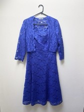 Michaela Louisa Blue Lace Dress And Shrug 12 
