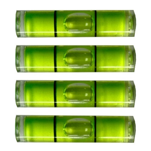 Mini spirit level vials - 4,