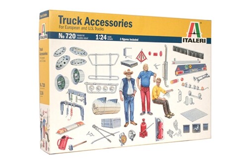 Italeri truck accessories - italeri,