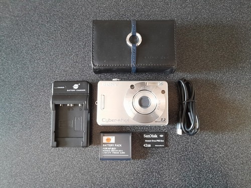 Sony cybershot dsc w70 - cybershot, 7.2mp