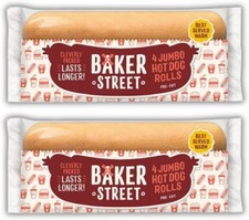 Jumbo Hot Dog Buns Rolls