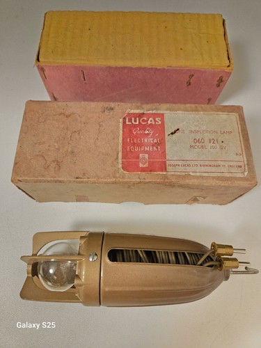 Vtg lucas inspection lamp - inspection,