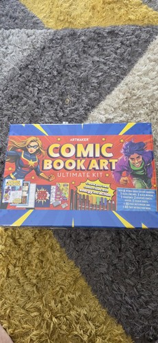 Comic book art ultimate kit - book,