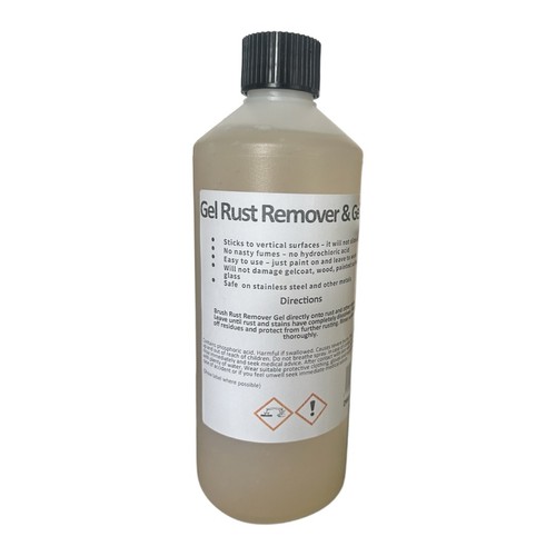 500ml gel rust remover - rust, remover.