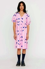 New Lazy Oaf Happy Sad Pink &