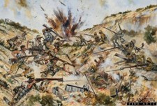 WW1War Military Art Post Card