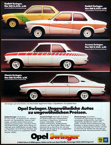 Opel kadett manta a - manta,