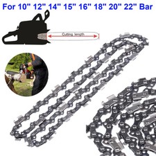 Chainsaw Chain Blade Saw Chains Semi Chisel 10" 12" 14" 15" 16" 18" 20" 22" Inch