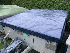 LAND ROVER WOLF PENMAN TRAILER NEW boxed BLACK PVC cover Sankey 3/4 ton NEW