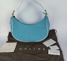 Celine vintage Ava blue suede