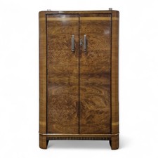 Art Deco Walnut Cabinet /