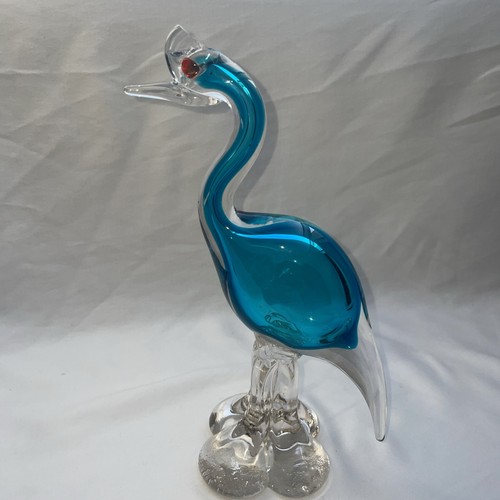 Vintage murano style - vintage, blue