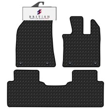 Fits MG HS Auto 2024-Onwards Fully Tailored Car Floor Mats Black Carpet/Rubber