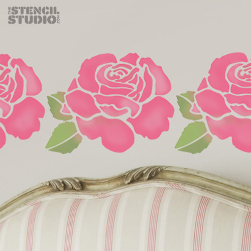 Rose flower wall - wall, home