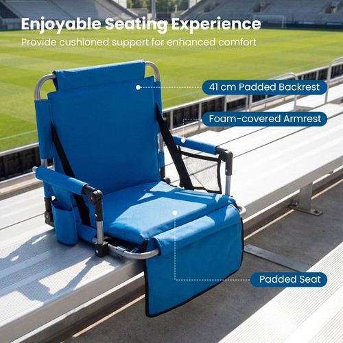Pcs foldable stadium seat - 1,