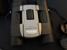 Nikon Sport Lite Binoculars 10x25 5° + Genuine Case & Strap. 