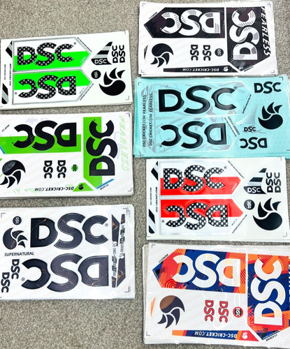 Dsc cricket bat stickers matt - bat,