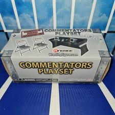 Commentators Announce Table Playset - RSC - WWE Wrestling Figure Accessories (b)
