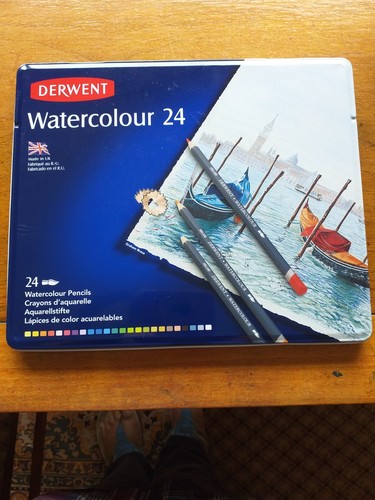 Derwent watercolour pencils