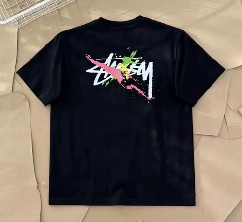 Stussy black graffiti short - stussy,