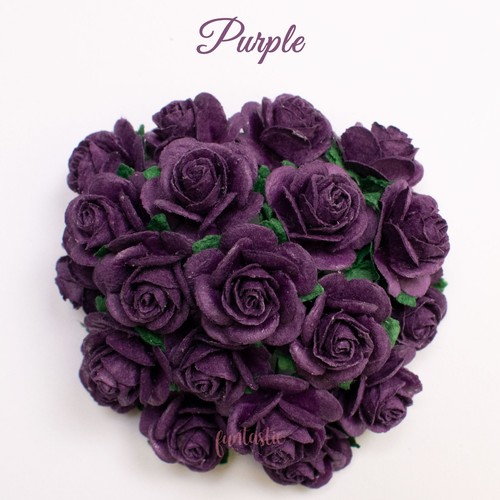 Mulberry paper open roses - mulberry,
