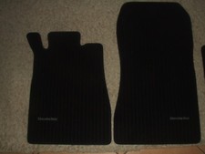 Mercedes-Benz Original 4 Rib Floor Mats E Class Sedan W 124 LHD Black New