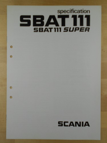 Scania sbat111 6x6 brochure - 6x6,