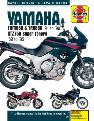 Yamaha tdm850 trx850 xtz750 - xtz750, 89