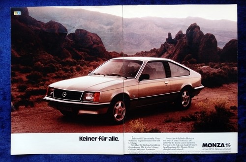 Opel monza original - monza,