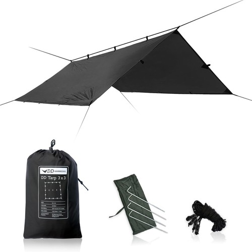 Tarp 3x3 jet black - tarp,